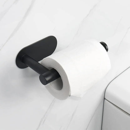 Stainless Steel Paper Towel Holder – Self-Adhesive or Drill‑Mount Under Cabinet Napkin Dispenser