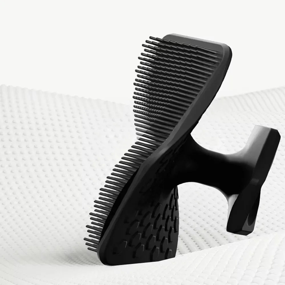 Silicone Face Scrubber – Mini Facial Cleansing Brush for Deep Pore Cleaning