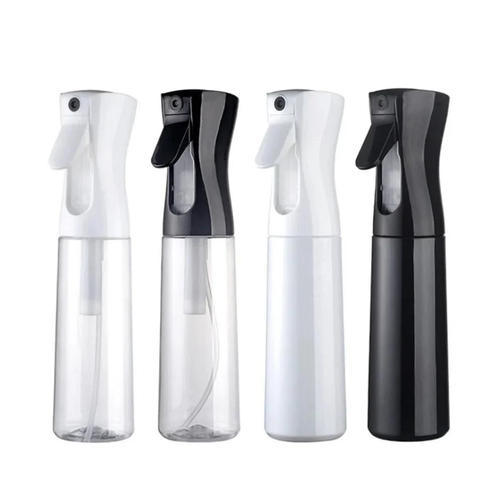 High Pressure Spray Bottle – 200/300/500ml Continuous Mist Water Sprayer for Barber, Salon & Plant Care