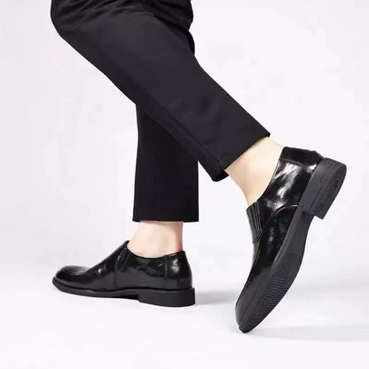 Men's soft leather casual shoes