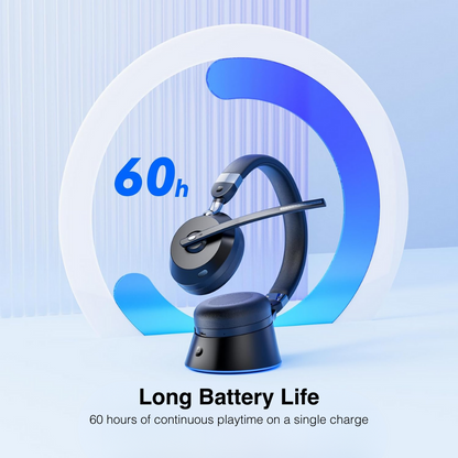 AI Noise Cancelling Headset For Work From Home