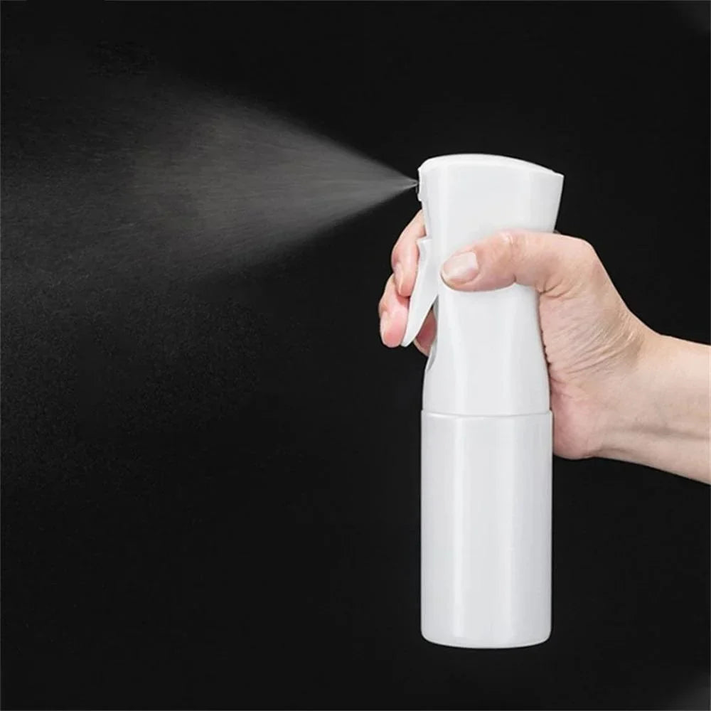 High Pressure Spray Bottle – 200/300/500ml Continuous Mist Water Sprayer for Barber, Salon & Plant Care