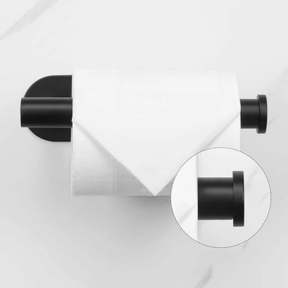 Stainless Steel Paper Towel Holder – Self-Adhesive or Drill‑Mount Under Cabinet Napkin Dispenser