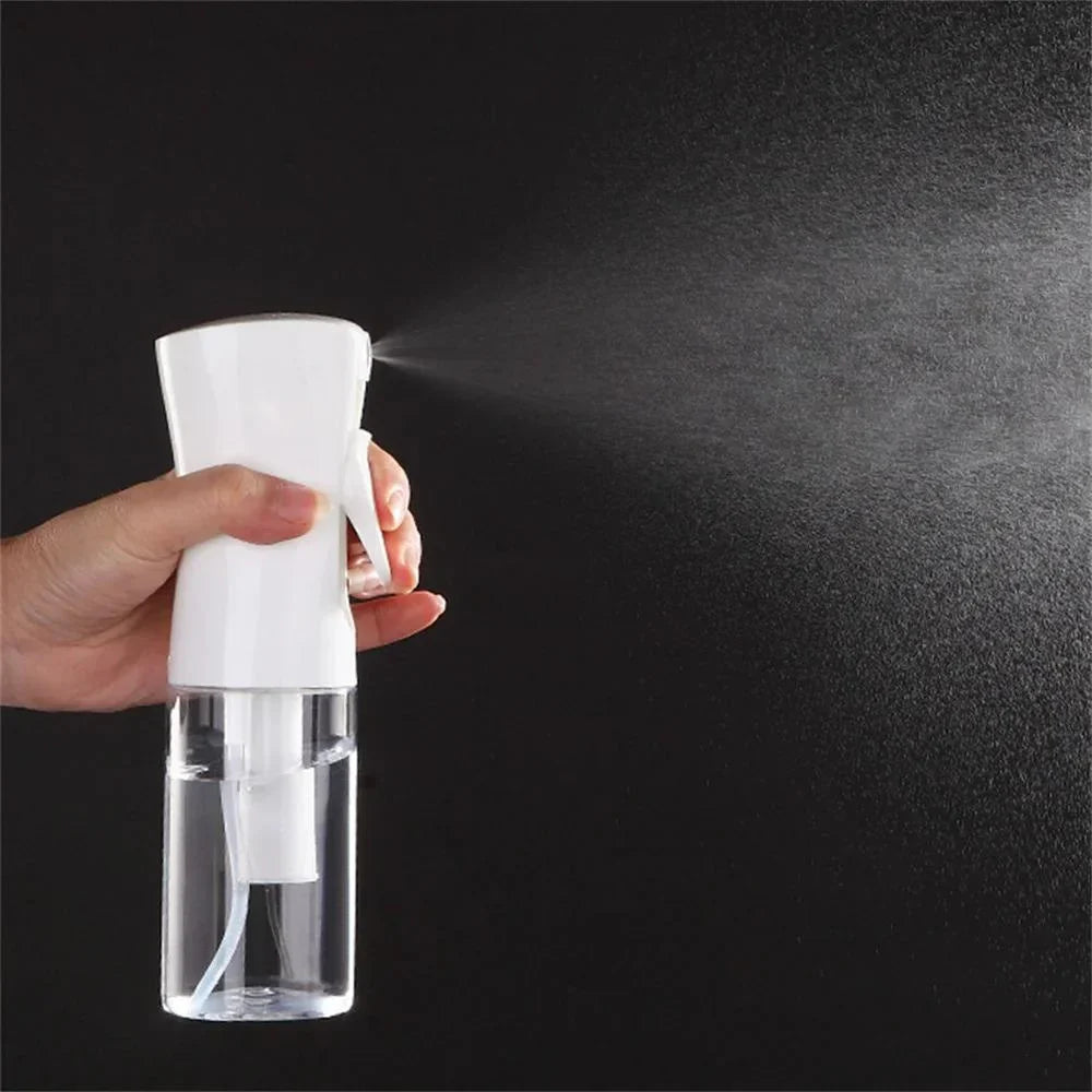 High Pressure Spray Bottle – 200/300/500ml Continuous Mist Water Sprayer for Barber, Salon & Plant Care