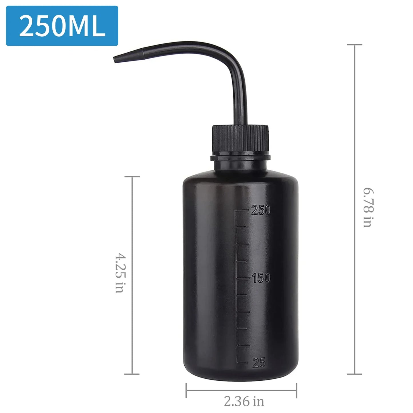 Tattoo Wash Bottle – Safety Squeeze Bottle for Water Rinse & Plant Irrigation