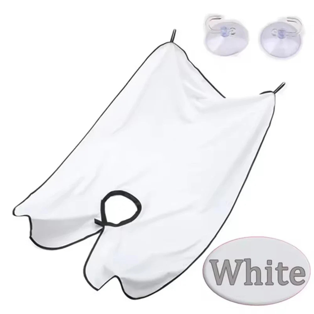Beard Apron Bib – Shaving Catcher Cape for Sink-Free Cleanup