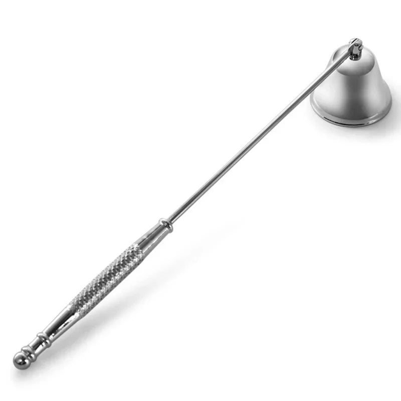 Stainless Steel Candle Wick Extinguisher – Portable Candle Care Scissors & Hook Tool