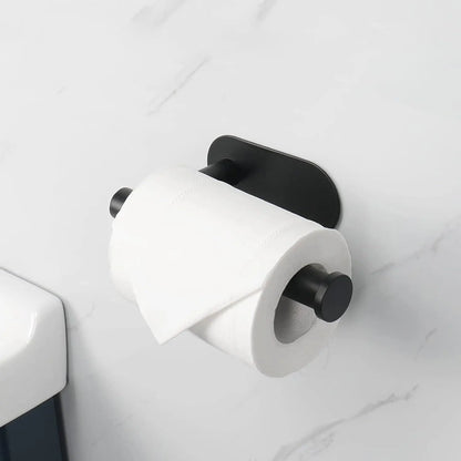 Stainless Steel Paper Towel Holder – Self-Adhesive or Drill‑Mount Under Cabinet Napkin Dispenser