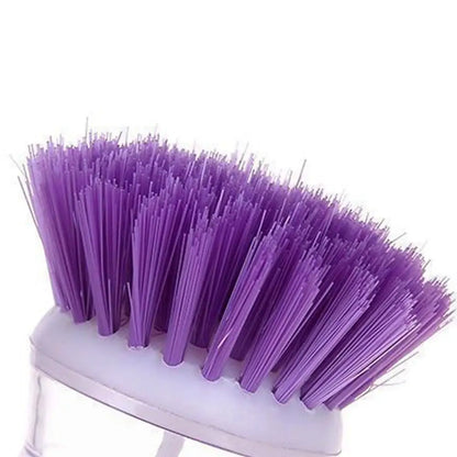Automatic Soap Dispenser Dish Brush – Press-Top Kitchen Scrubber with Liquid Filling