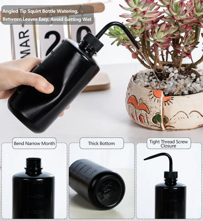 Tattoo Wash Bottle – Safety Squeeze Bottle for Water Rinse & Plant Irrigation